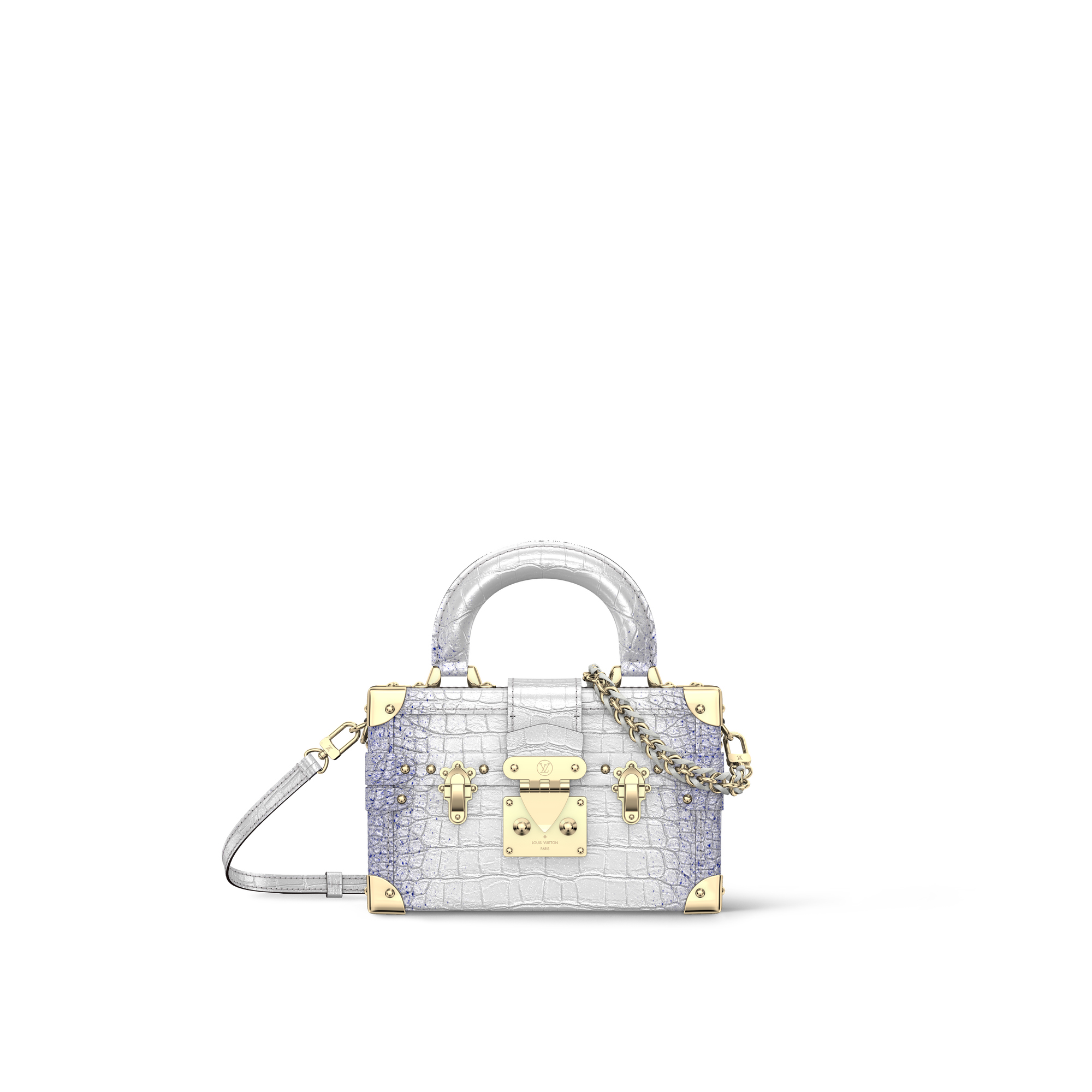 Petite Malle Capitale Crocodilien Brillant - Handbags | LOUIS VUITTON